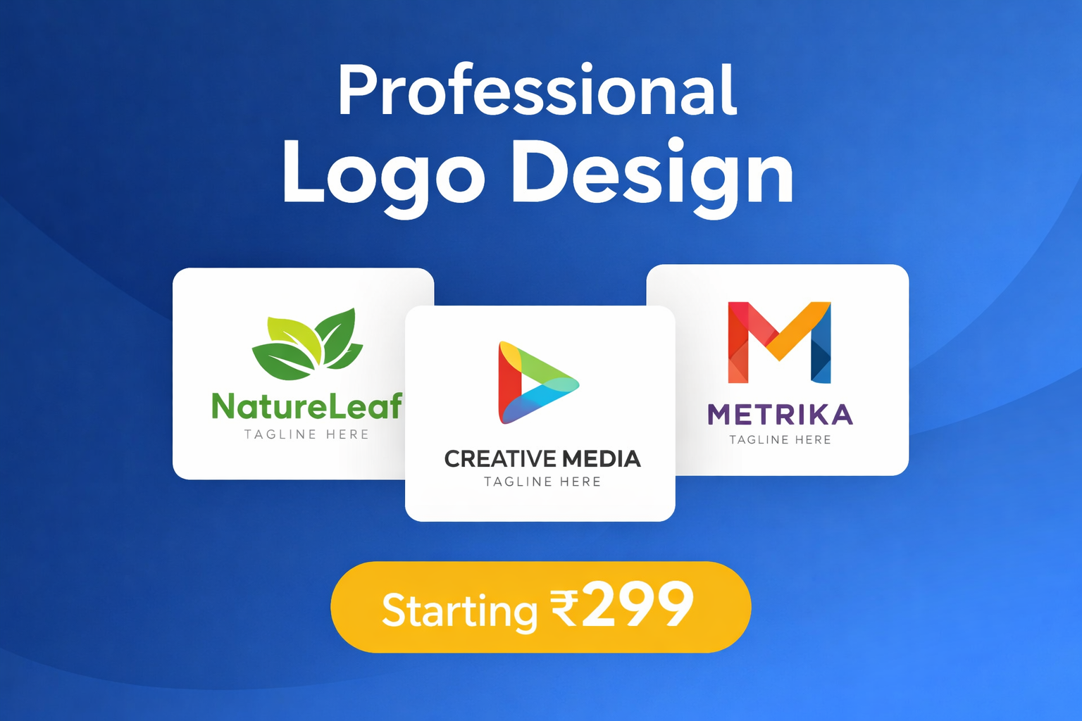 I will design a modern professional logo